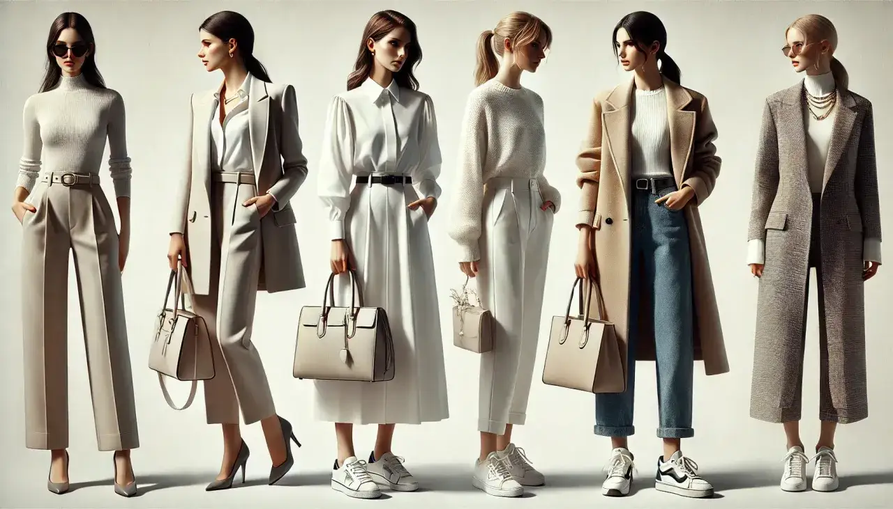 Eleganckie stylizacje smart casual na imprezę: garnitury, płaszcze i stylowe dodatki.